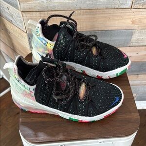 Nike Black LeBron 18 Basketball Shoes